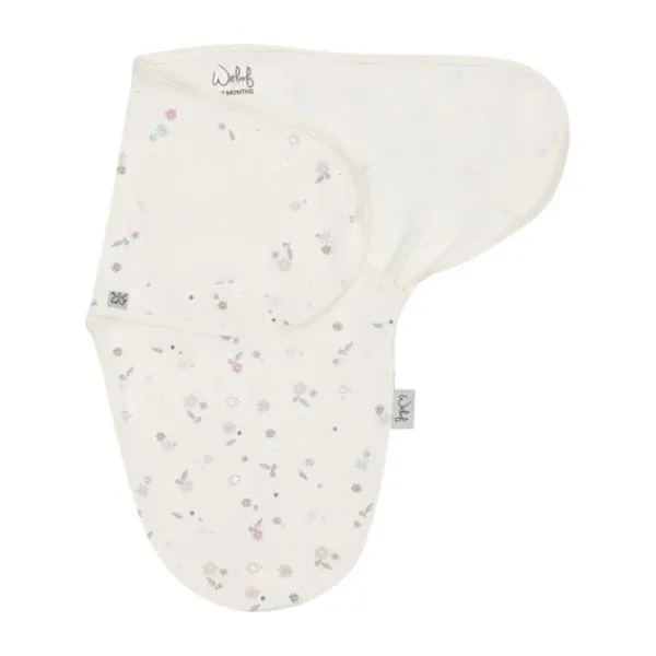 Witlof for kids Vintage Flowers Slaapzak Wrapper - 0-3 Maanden Sale