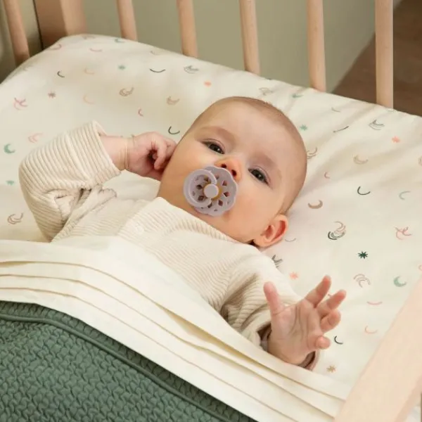 Witlof For Kids Waves Tuck-Inn Wiegdeken - Soft Sand Hot