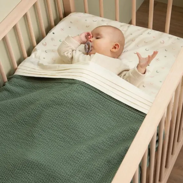 Witlof For Kids Waves Tuck-Inn Wiegdeken - Soft Sand Hot