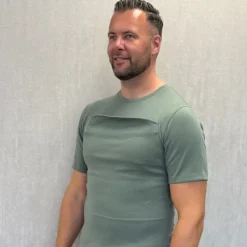 Womboo Buidelshirt - Man - Maat S - Soft Beige Clearance