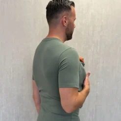 Womboo Buidelshirt - Man - Maat S - Soft Beige Clearance