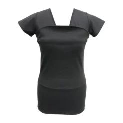 Womboo Buidelshirt - Vrouw - Maat S - Zwart