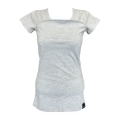 Womboo Buidelshirt - Vrouw - Maat XL - Lichtgrijs Hot