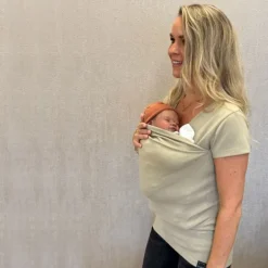 Womboo Buidelshirt Vrouw - Taupe Discount