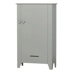 Woood Boerenkast - Gijs - Bezaagd Grenen Mist Online