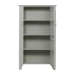 Woood Boerenkast - Gijs - Bezaagd Grenen Mist Online