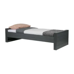 Woood Dennis Bed Steel Grey 90 x 200 cm Hot