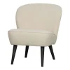 Woood Fauteuil - Sara - Bouclé Crème New