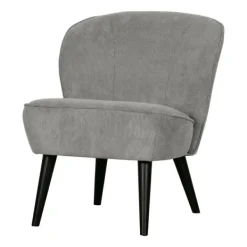 Woood Fauteuil - Sara - Ribstof Vergrijsd Groen Discount
