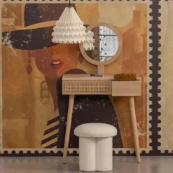 Woood Hal/Kaptafel - Soof - Hout Naturel Best