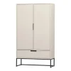 Woood Kast - Silas 2-Deurs - Grenen Dust New