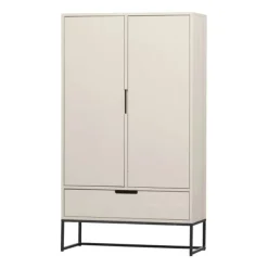 Woood Kast - Silas 2-Deurs - Grenen Dust New