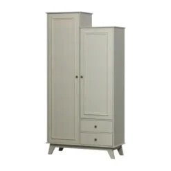 Woood Lily Kledingkast 2-Deurs Grenen Clay Discount