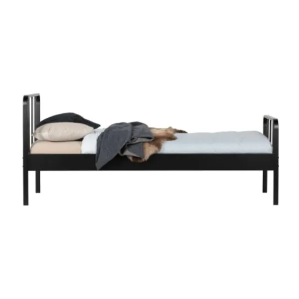 Woood Mees Bed Metaal Zwart 90 x 200 Cm New