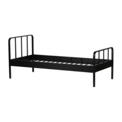 Woood Mees Bed Metaal Zwart 90 x 200 Cm New