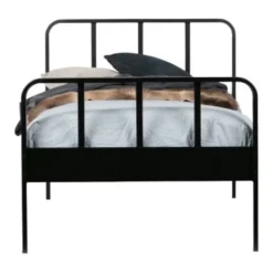 Woood Mees Bed Metaal Zwart 90 x 200 Cm New