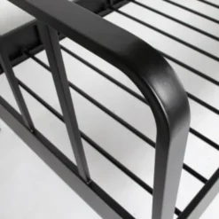 Woood Mees Bed Metaal Zwart 90 x 200 Cm New