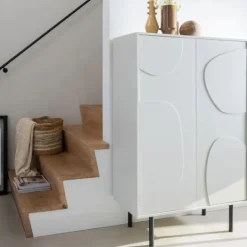 Woood Opbergkast - Cadiz - Grenen Mist Online