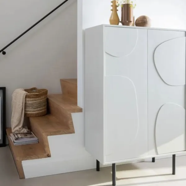 Woood Opbergkast - Cadiz - Grenen Mist Online