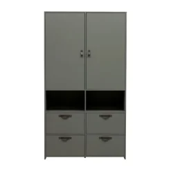 Woood Stage Kledingkast Soap Green 2-Deurs Outlet