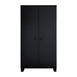Woood Ties Kledingkast Zwart 2-Deurs Online